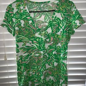 Lilly Pulitzer Tee, Size Small